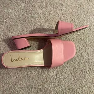 pink small heels